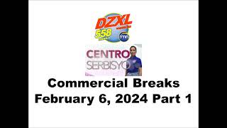 Centro Serbisyo Commercial Breaks February 6 2024 Part 1 [upl. by Ogeid]