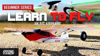 LEARN TO FLY an RC AIRPLANE 🏅 [upl. by Seaddon715]