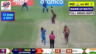 India vs West Indies Womens T20 World Cup Warm up Match Highlights 2024  IND W vs WI W Highlights [upl. by Heim]