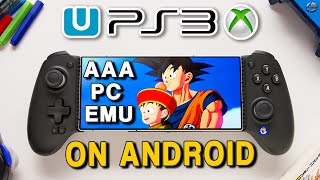 PC Emulation on Android is Insane  PS3 Wii U Xbox 360 amp More [upl. by Ettelracs]