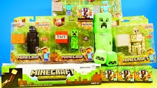 Minecraft Toys Super Unboxing Giant Light Up Torch Blind Box Grass Series 1 By Disney Cars Toy Club [upl. by Bard]