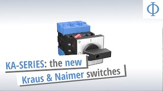 KA series the new switch series by Kraus amp Naimer brandnew [upl. by Jacquette]