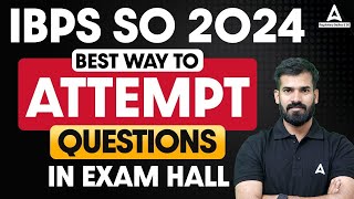 IBPS SO AFO 2024  Best Way to Attempt Questions of IBPS SO AFO  By Rahul Meena [upl. by Delle281]