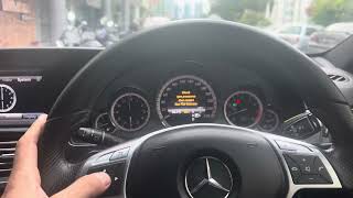 Mercedese check tyre pressure reset [upl. by Netram]