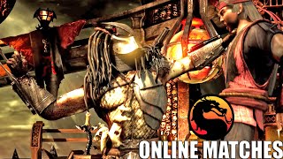 Mortal Kombat X The Predator amp Takeda Online Matches Vol 2 [upl. by Kermie]