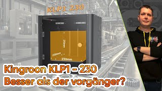 Kingroon KLP1 230  Review der Überarbeitung des KLP1 [upl. by Durstin]