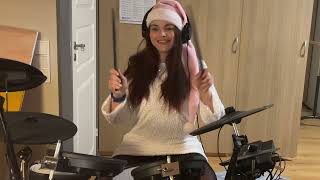 Taylor Swift  Christmas Tree Farm drum cover [upl. by Llireva]