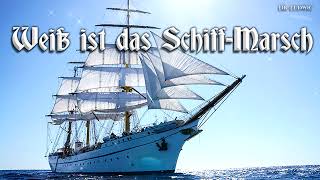 Weiß ist das SchiffMarsch German navy march [upl. by Marih]