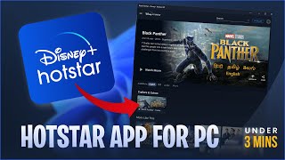 How to Install Disney  Hotstar as an app on PC Laptop 2021  hotstarOfficial [upl. by Yer219]