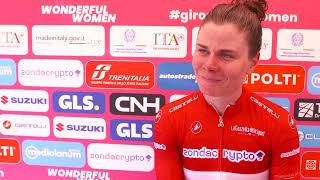 Lotte Kopecky post race interview Giro stage 3 [upl. by Rico]