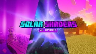 SHADER MCPE 121 TERBAIK RINGAN NO LAGSOLAR SHADER V6 MCPE 121 [upl. by Oilcareh]