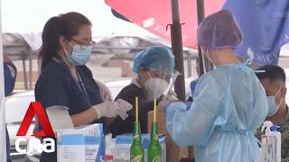 COVID19 Philippines to reopen to fully vaccinated tourists from Feb 10 [upl. by Llyrad595]