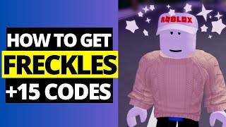 How To Get Freckles in Berry Avenue  15 Codes [upl. by Arimay]