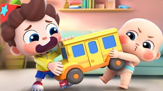 Play with Toys Gently  Sharing is Caring  Good Habits  Nursery Rhymes amp Kids Songs  BabyBus [upl. by Almena681]