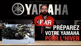 Préparez votre Yamaha pour l’hiver  Pièces et accessoires Yamaha [upl. by Risley]