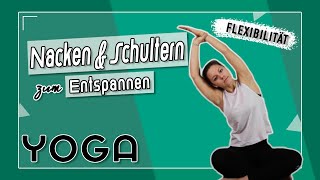 Yoga Schultern und Nacken Übungen  Verspannungen lösen [upl. by Umeh616]