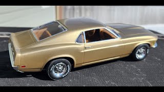 1970 Mustang Cobra Jet 150 subscribers Thank You video modelcars modelbuilder modelcarvideos [upl. by Nolek]