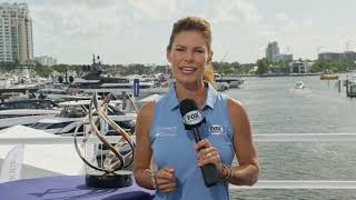 2023 Fort Lauderdale International Boat Show on Fox Sports [upl. by Atiloj]