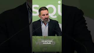 Abascal quotNo saltamos de alegría porque ETA y el partido separatista vasco han ganadoquot [upl. by Dianuj]