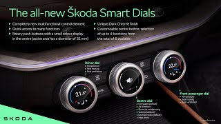 Škoda Smart Dials technology [upl. by Aleb407]