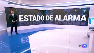 Intro Telediario 2 Edicion TVE Marzo 2020 [upl. by Enairb477]