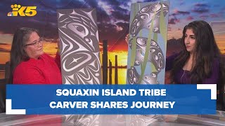 Native American Heritage Month Squaxin Island Tribe carver shares journey [upl. by Cazzie]