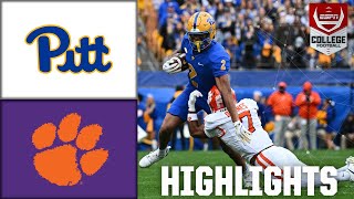 Clemson Tigers vs Pittsburgh Panthers  Full Game Highlights  ESPN College Football [upl. by Aneloj]