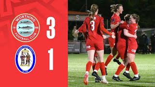 Highlights  Worthing Women v Haywards Heath Town Women  3424 [upl. by Anuqahs]