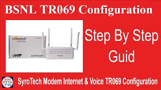 BSNL TR069 Configuration  BSNL ACS Server Setup  TR069 Setup In BSNL FTTH ONT  TR069 ONT Settings [upl. by Itsrejk]