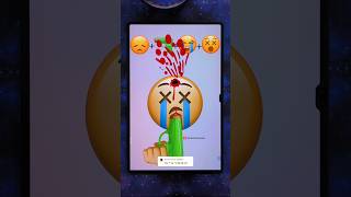 😞🔫😭😵 emoji mixing digitalart emojichallenge funny shorts love [upl. by Lillian]