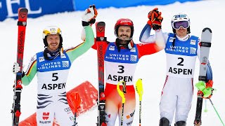 FIS Alpine Ski World Cup  Mens Slalom Run 2  Aspen USA  2024 [upl. by Aseeral]