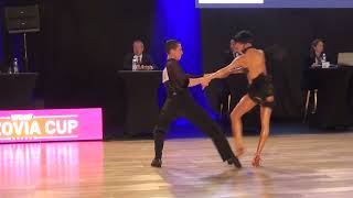 Samba 2 WDSF Open Adults Rising Stars LA 14F Mazovia Cup 2024 [upl. by Ashwell237]