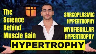 HYPERTROPHY  MYOFIBRILLAR HYPERTROPHY  SARCOPLASMIC HYPERTROPHY [upl. by Jaymie330]