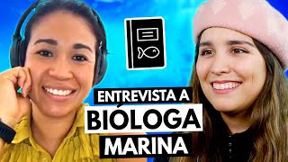 ¿Qué hace un biólogo marino 🐠🌊 Entrevista a Bióloga Marina [upl. by Llirret534]