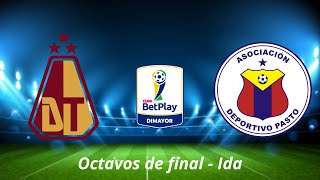 Deportes Tolima vs Pasto  Copa Betplay 2024  Octavos de final  Ida [upl. by Gavin]