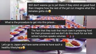 How is food prepared for japanese prisoners in jail  peoples reactions [upl. by Ras]