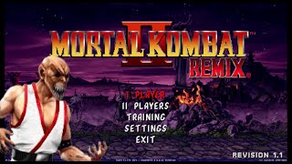 Mortal Kombat II Remixrevision 11by Leanie MK MUGENBarakaGameplay [upl. by Carroll]