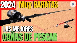 🎣 Las 4 mejores CAÑAS DE PESCAR BARATAS de Amazon 🎣  2024  Mejor CALIDAD y PRECIO [upl. by Eelanna]