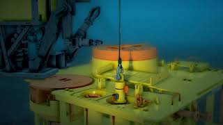 Subsea CIMV Retrieval Animation [upl. by Iffar]