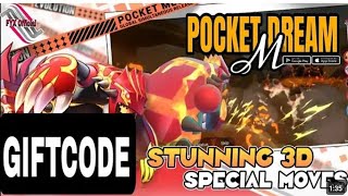 Pocket Dream M New Giftcodes December  Pocket Storm New Code Summon 7 SSRs every 60 turns [upl. by Ahsenad]