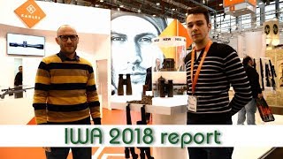 Kahles Helia 8x56 Helia RF K318i amp K525i  Optics Trade IWA 2018 report [upl. by Jakie]