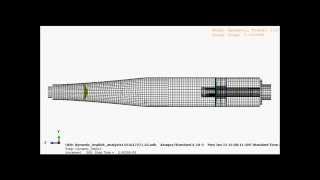 Dynamic simulation of ultrasonic transducer [upl. by Conlen293]