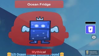 How to get OCEAN Fridge in FIND THE FRIDGES  x5 Buttons 2024  Roblox [upl. by Hirz]