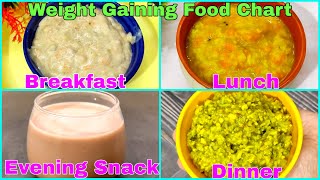 Baby Food Recipes For 13 Years  Weight Gaining Food Chart  Healthy Food Bites [upl. by Eelarbed888]