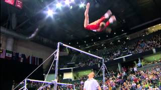 Katelyn Ohashi  Bars  2012 Kelloggs Pacific Rim Championships [upl. by Aronek]