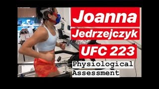 Joanna Jedrzejczyk Physiological Assessment UFC 223 [upl. by Esinehc987]