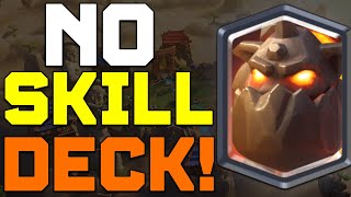 No SKILL Needed To Play This Lava Deck in Clash Royale 🥵 [upl. by Ennad]