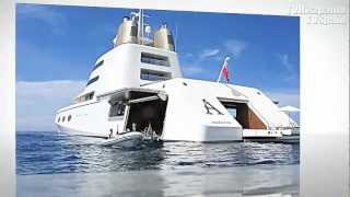 Melnichenkos Superyacht quotAquot by Starck [upl. by Darraj928]