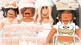 Berry Avenue PAJAMA OUTFIT CODES PT2 w popular Face codes Skin Tone  Bloxburg roblox brookhaven [upl. by Hochman640]