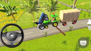 Ultimate John Deere Tractor amp Vehicles Collection In Indian Tractor Driving Game 😍Tractor Games [upl. by Snevets]